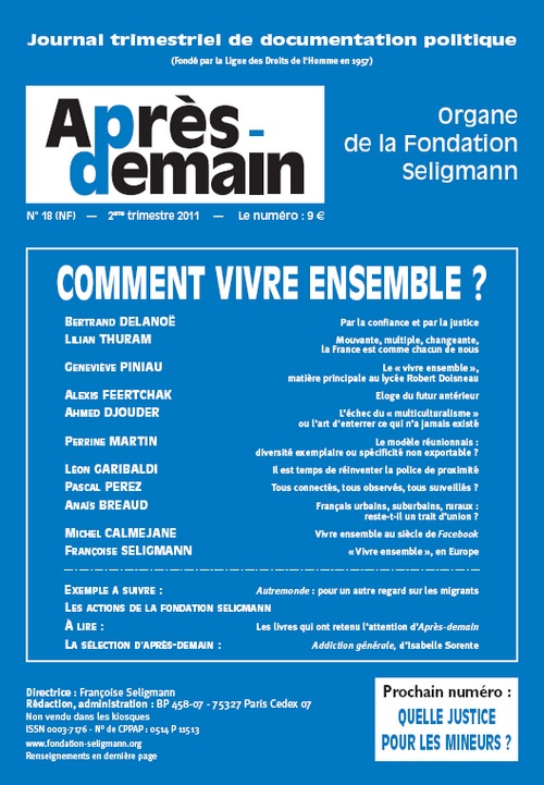 NF-018 - Comment vivre ensemble ?