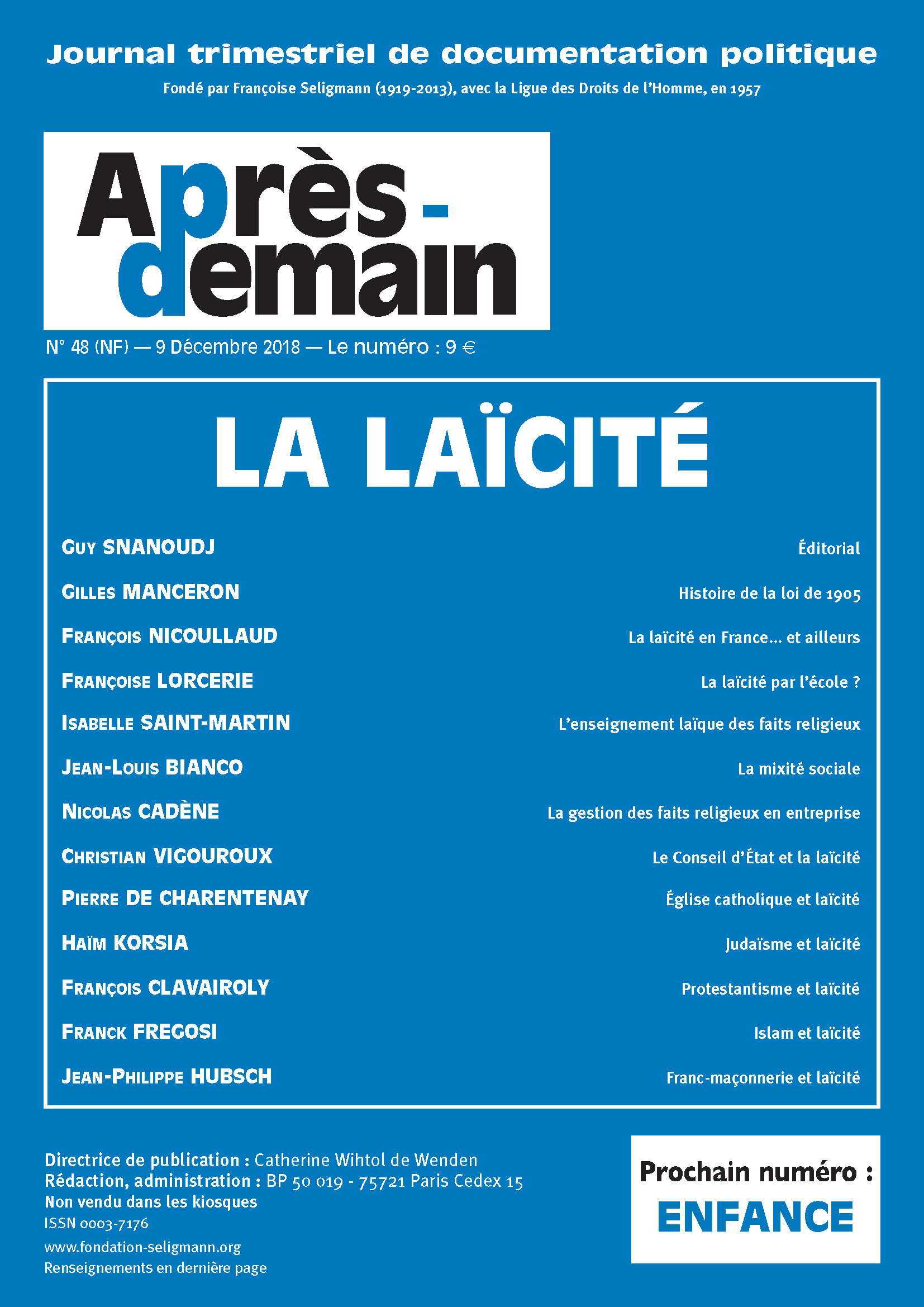 NF-048 - La laïcité