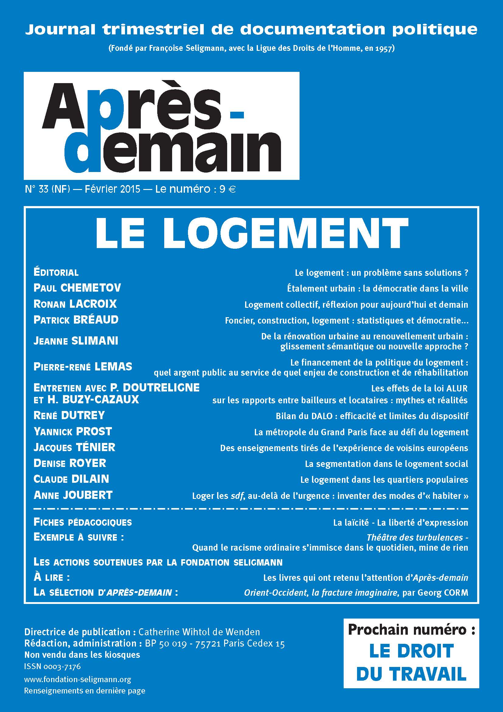 NF-033 - Le logement