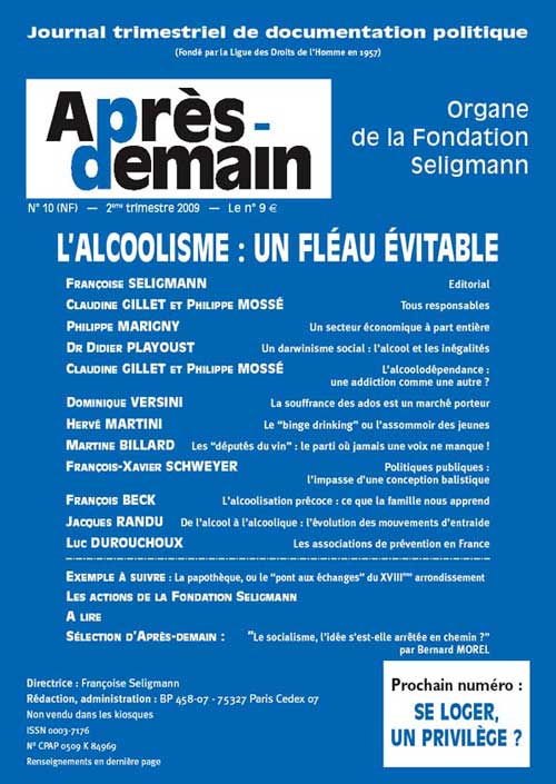 NF-010 - L'alcoolisme : un fléau évitable