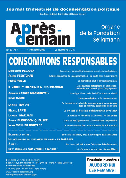 NF-025 - Consommons responsables