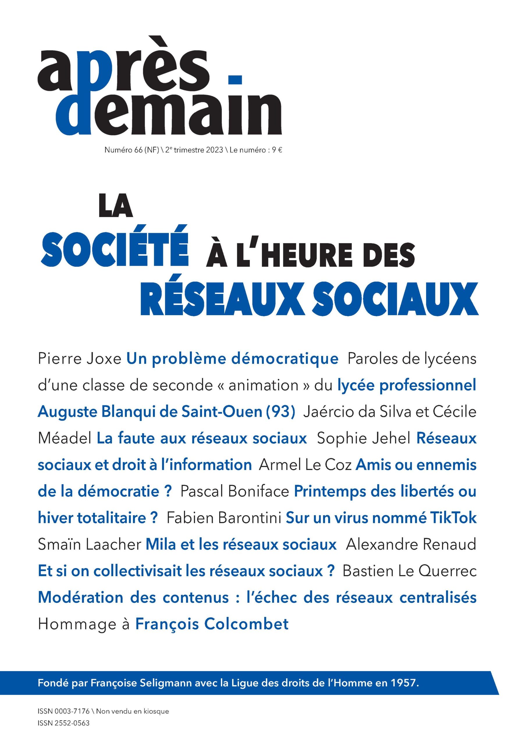 NF-066 – La société à l'heure des réseaux sociaux