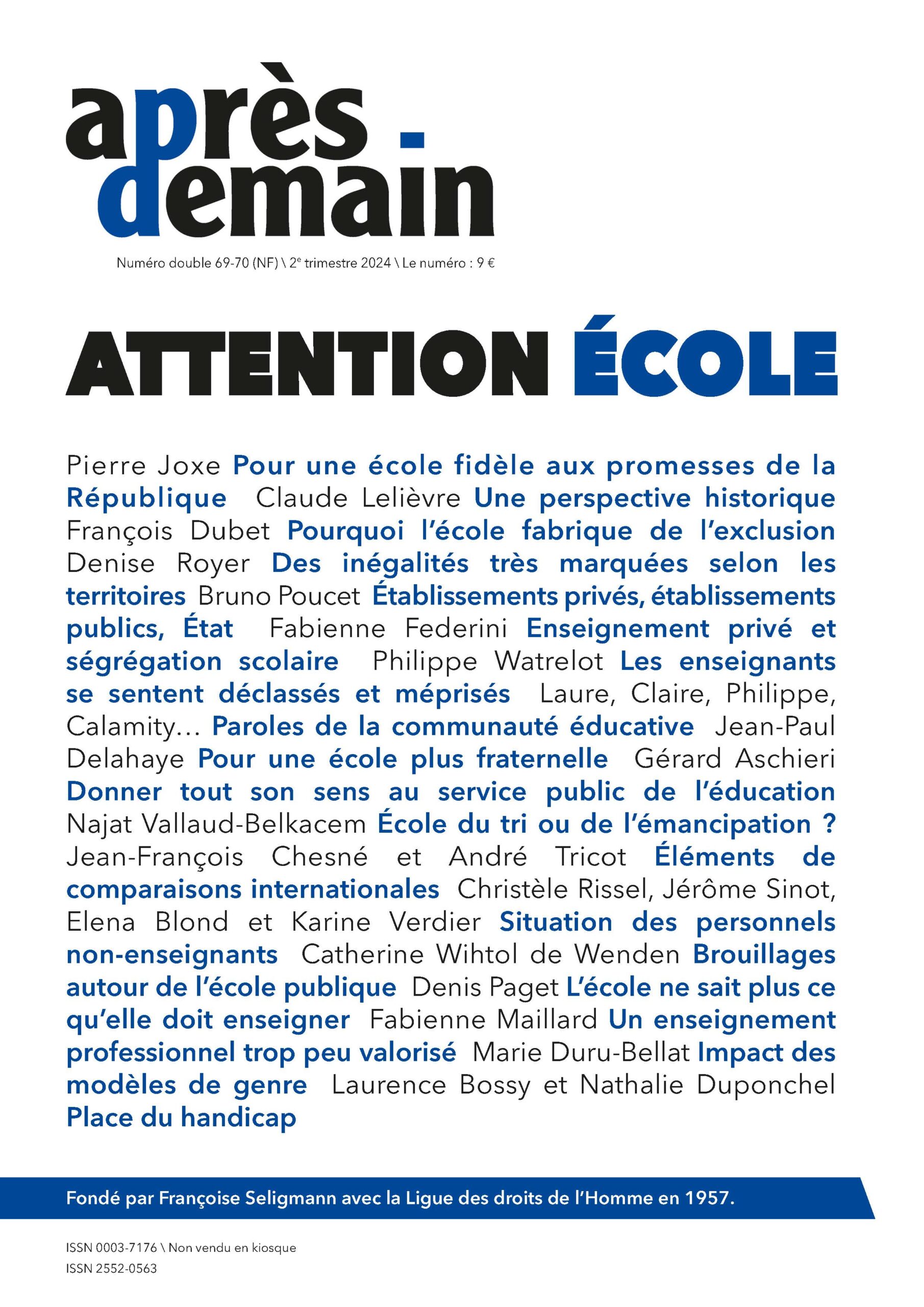 NF-069 070 – Attention école