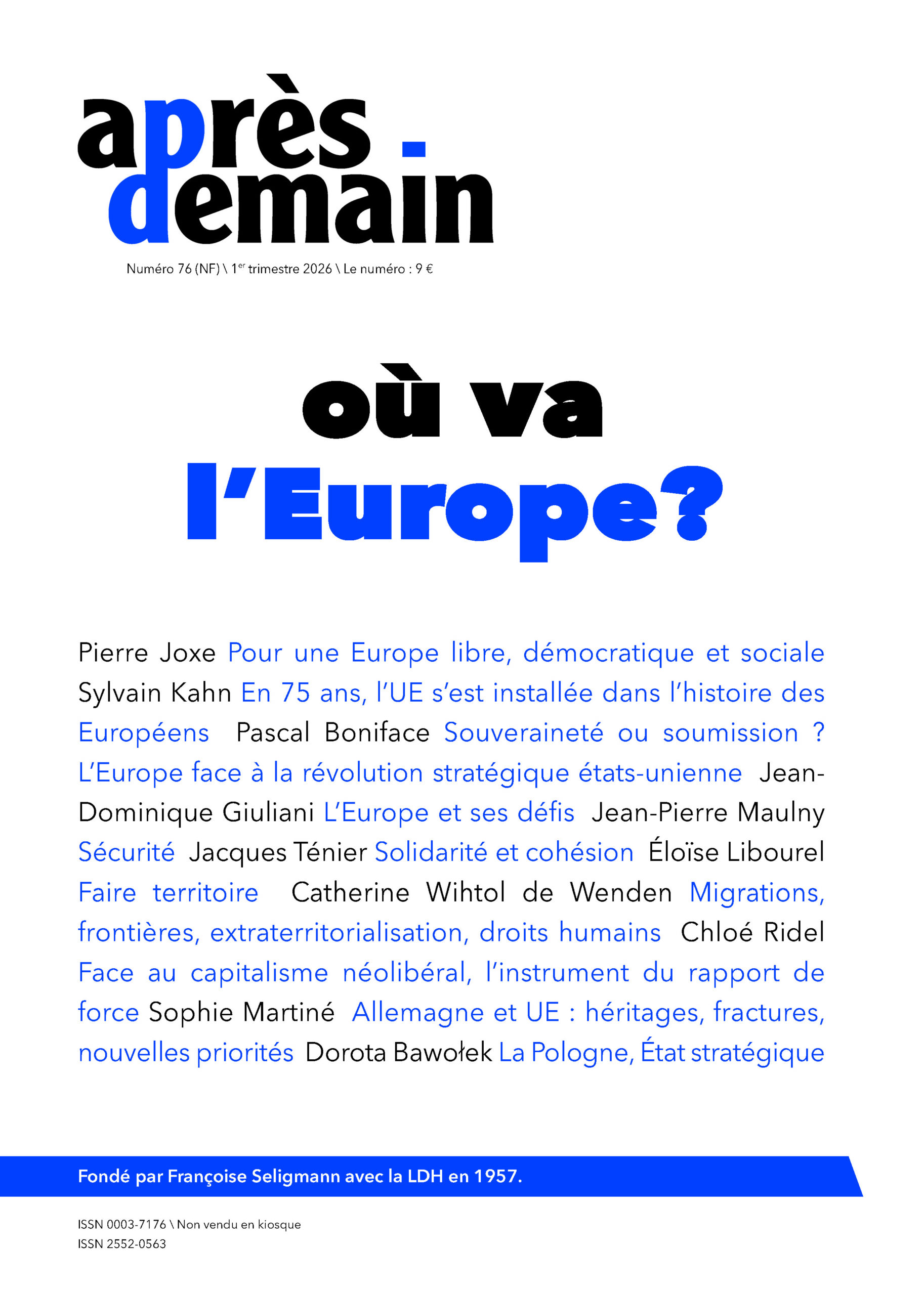 NF-076 – Où va l’Europe ?